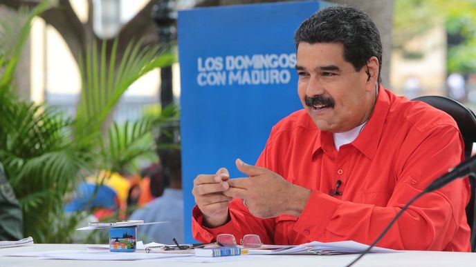 Venezuelský prezident Nicolás Maduro.