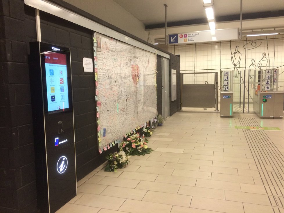 Bruselské metro dva měsíce po útoku