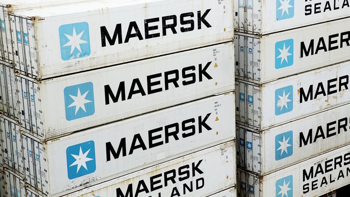 kontejnery přepravce Maersk kontejnery přepravce Maersk