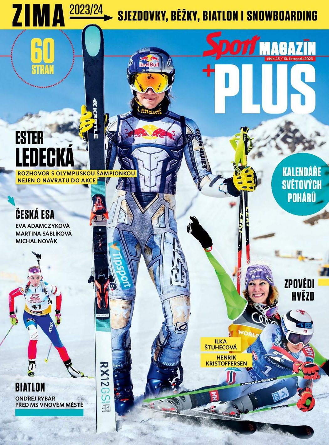Magazínový speciál ZIMA: Ledecká, Kristoffersen, Štuhecová i biatlonová výzva