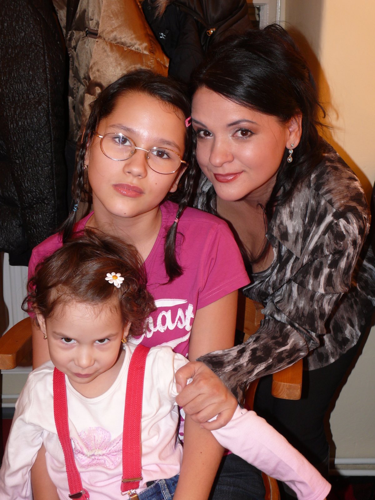 Magda Malá s rodinou