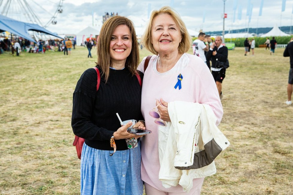 Magda Vášáryová a Hana Lasicová