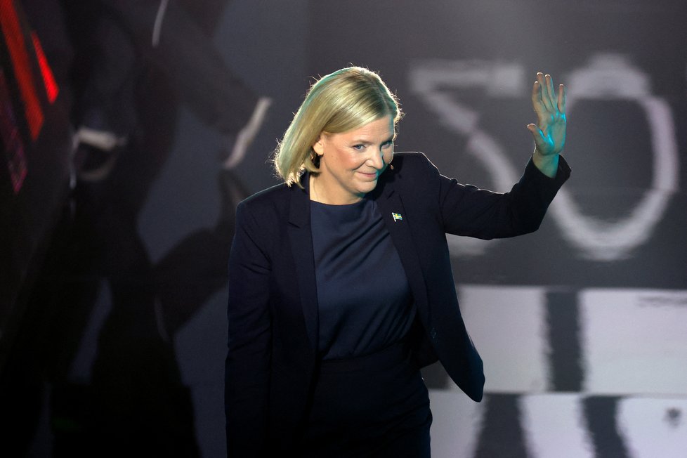 Švédská premiérka Magdalena Anderssonová