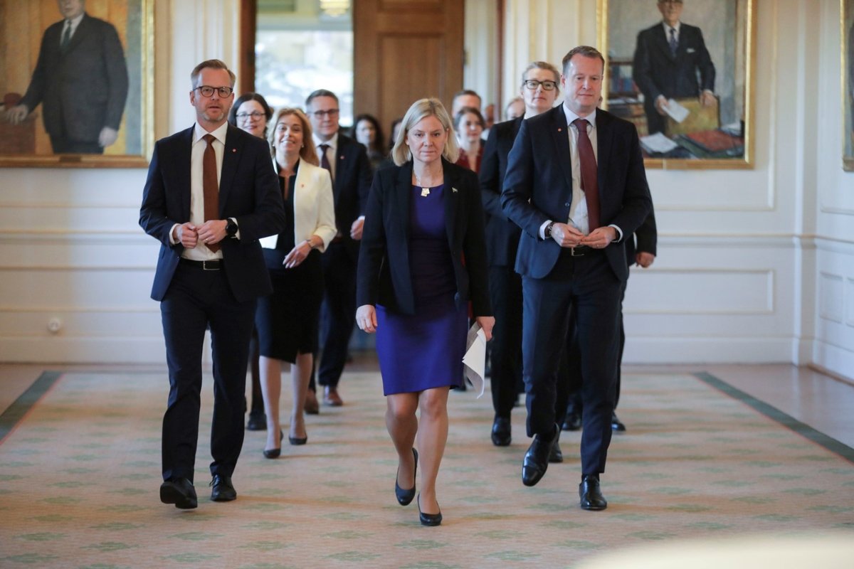 Švédská premiérka sestavila novou vládu, je v ní první trans ministryně (listopad 2021)