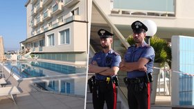 Letovisko Milano Marittima, ve kterém se utopila Magdalenka (†4).