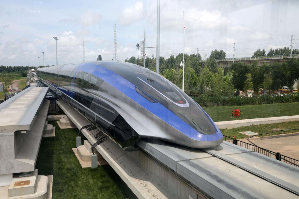 Další železničářská vychytávka: Nový čínský maglev zvládne i 600 km/h.