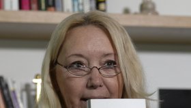 Alena Jakoubková z agentury Dilia představila 1. března na tiskové konferenci v Praze knihu Marie Iljašenkové Osip míří na jih nominovanou na cenu Magnesia Litera.