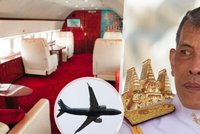 Létající palác pro krále: 11 miliard za luxusní boeing zaplatí z kapes Thajců
