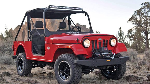 Mahindra Roxor oživuje styl klasických modelů CJ značky Jeep
