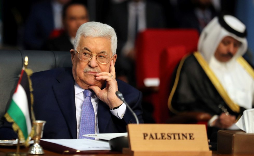 Summit v egyptském letovisku Šarm aš-Šajch: Palestinský prezident Mahmoud Abbas