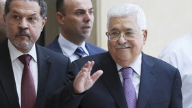 Palestinský lídr Mahmúd Abbás skončil v nemocnici kvůli plicní infekci