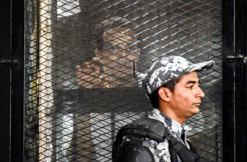 U soudu skončil i prominentní egyptský fotoreportér Mahmúd Abú Zajd přezdívaný Shawkan.