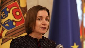 Moldavská prezidenta Maia Sanduová