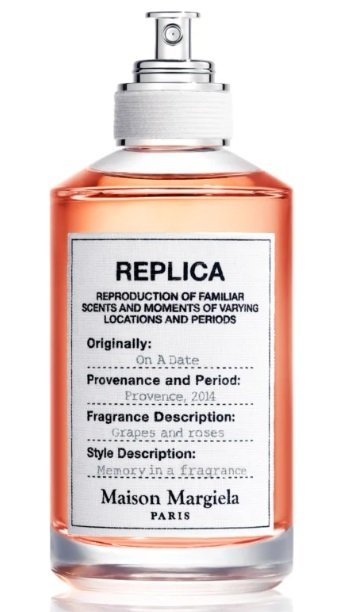 Toaletní voda REPLICA On a date, Maison Margiela, 1440 Kč (30 ml), koupíte na www.notino.cz