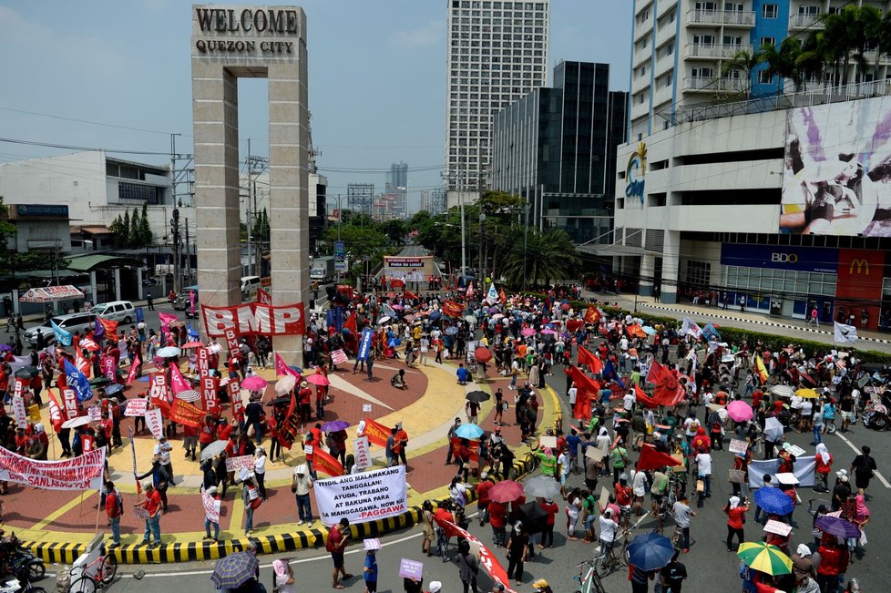 První Máj ve světě: Oslavy ve Filipínách