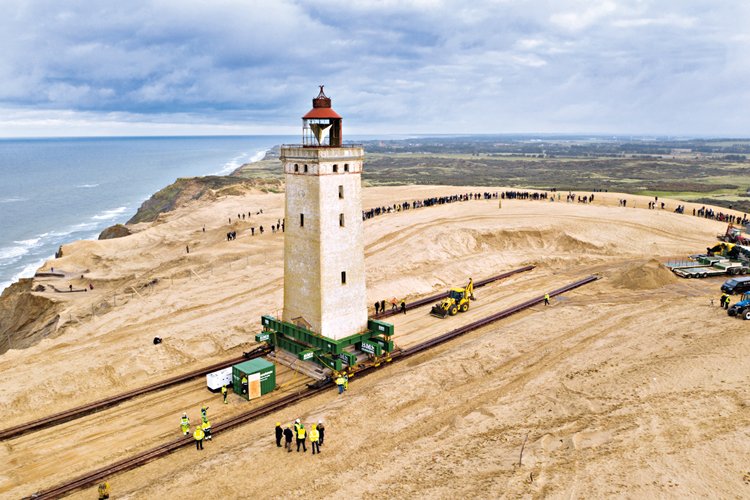 Stěhování dánského majáku Rubjerg Knude