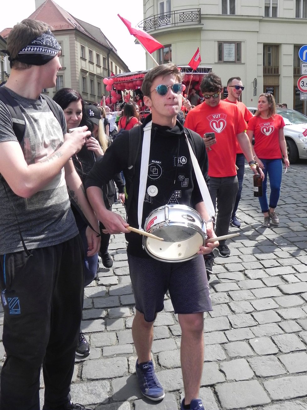 Brno je na nohou, studenti slaví svůj majáles!