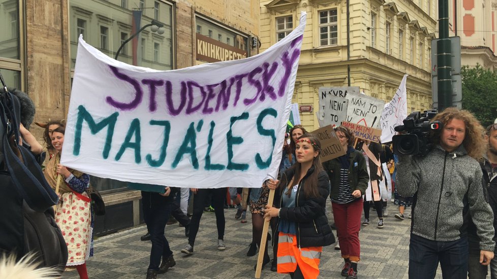 Studentský majáles v Praze (1.5.2019)