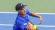 Polský tenista Majchrzak při US Open. Polský tenista Majchrzak při US Open.
