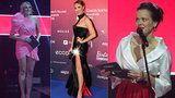 Erotické dusno na Czech Social Awards: Makarenko bez kalhotek, Janečkova Lilia s brutálním dekoltem!