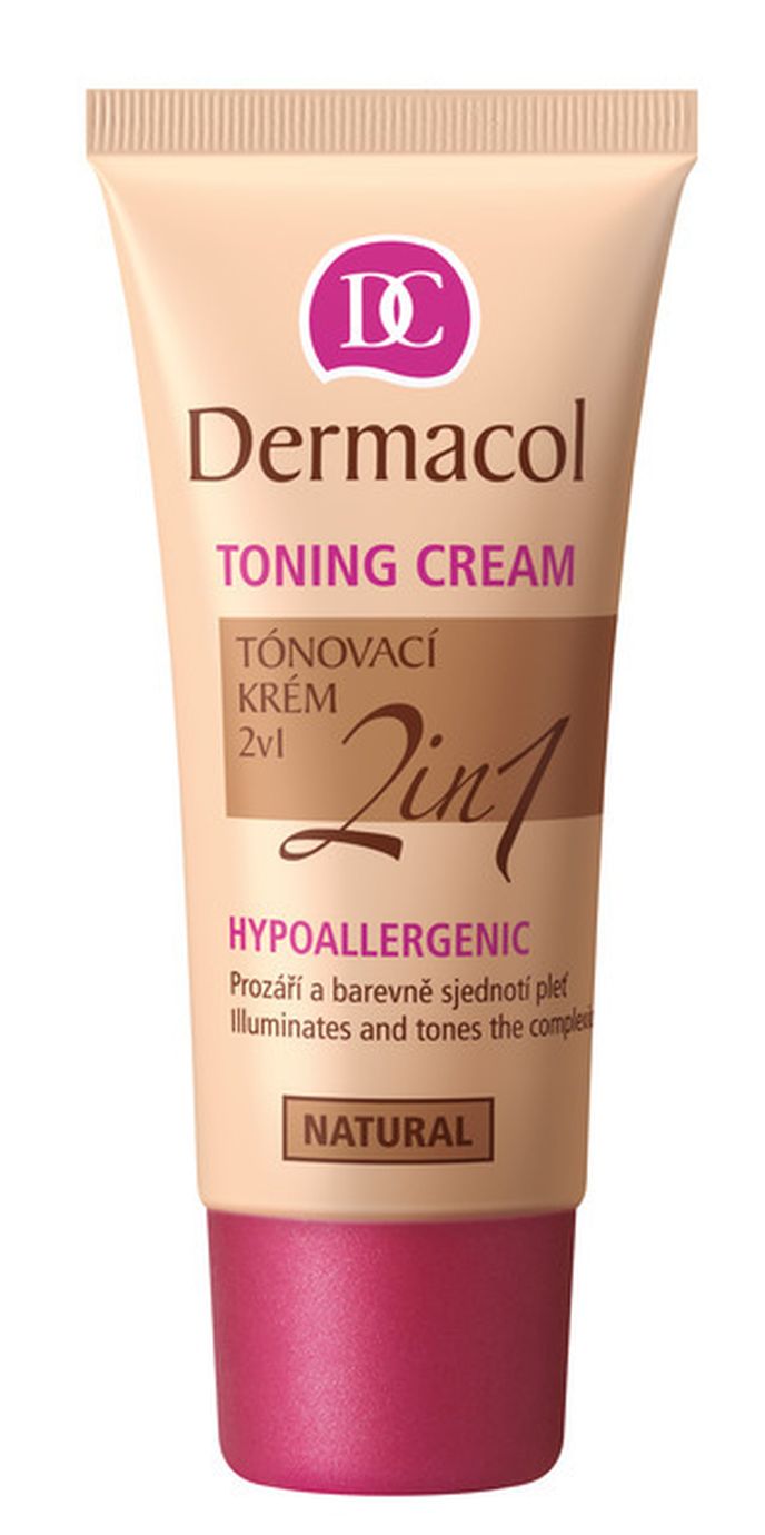 Lehký tónovací krém Toning Cream 2in1, Dermacol, dermacol.cz, 149 Kč