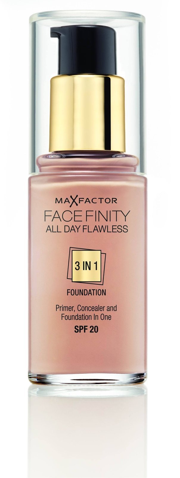 Make-up Facefinity All Day Flawless 3 in 1, Max Factor, info o ceně v obchodě.