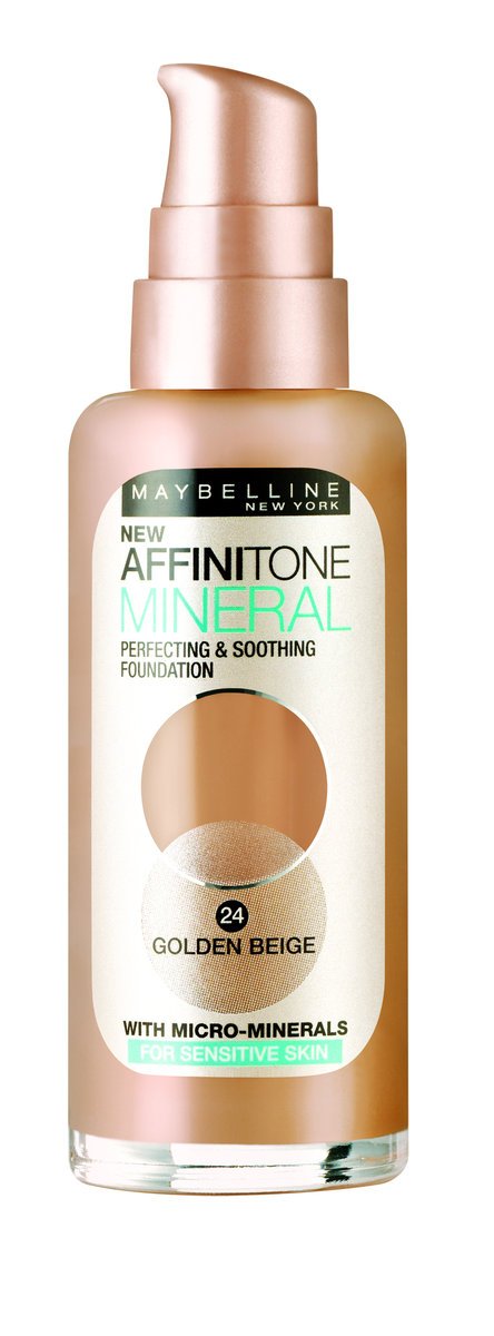 Make-up pro přirozený vzhled a zdravě působící pleť Affinitone Mineral make-up, Maybelline, 249,90 Kč