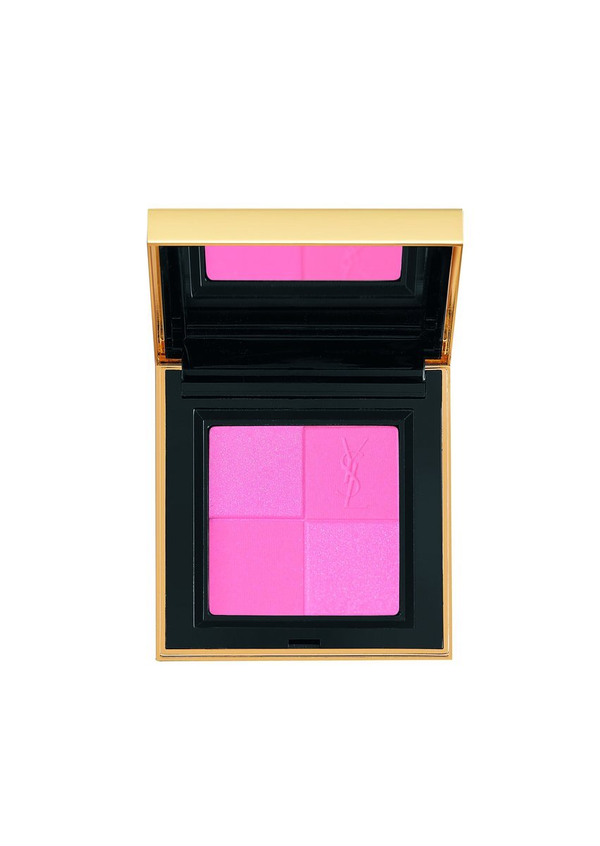 Kombinace polomastné a polosaténové tvářenky Blush Radiance, Yves Saint Laurent, 960 Kč