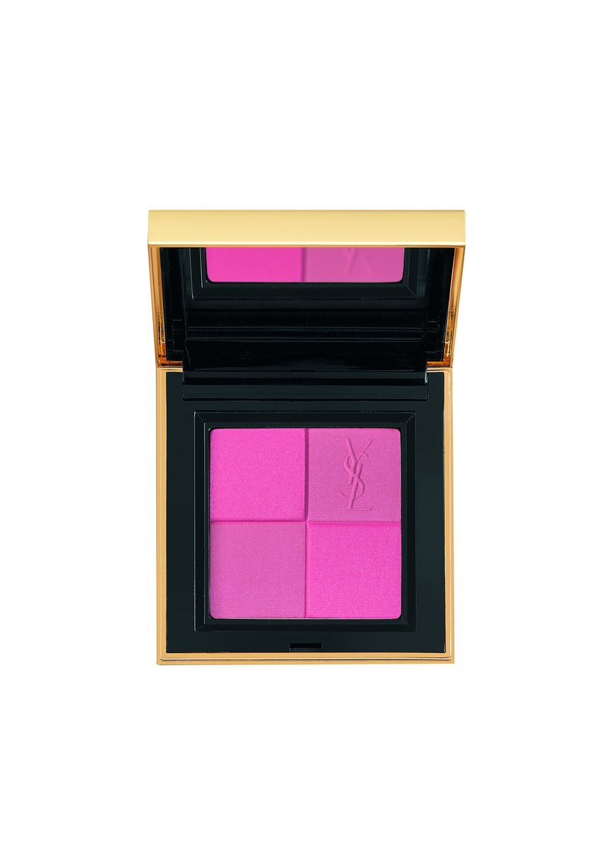 Kombinace polomastné a polosaténové tvářenky Blush Radiance, Yves Saint Laurent, 960 Kč