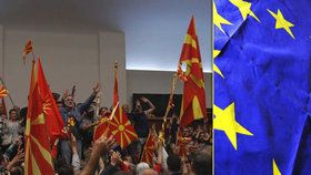 Makedonie míří do EU