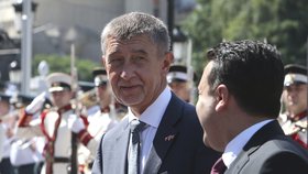 Premiér Andrej Babiš na návštěvě Severní Makedonie (11.6 2019)