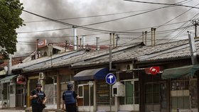 Zásah proti teroristům v makedonském Kumanovu