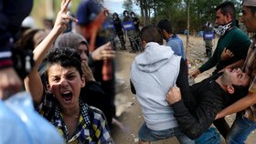 Makedonská hranice s Řeckem: Tisíce uprchlíků se tudy touží za každou cenu dostat do Evropy.