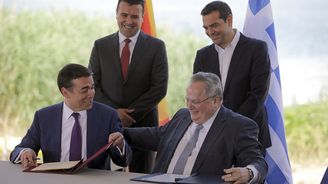 Makedonie schválila návrh dohody s Řeckem o změně názvu
