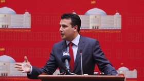 Makedonský opoziční lídr Zoran Zaev