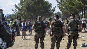 Makedonie čelí náporu uprchlíků