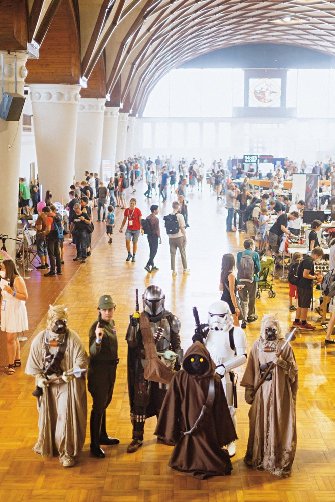 Na své si přijdou i fanoušci Star Wars a komunity cosplay