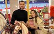 Makhmud Muradov, Monika Bagárová a malá Rumia Makhmud Muradov, Monika Bagárová a malá Rumia