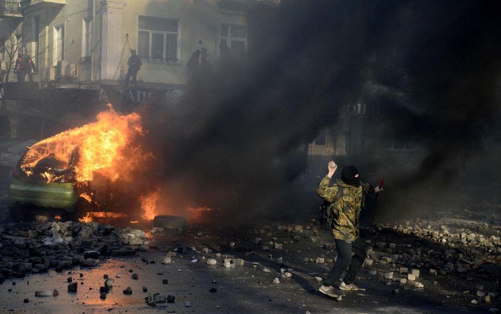 Snímky zabitého fotografa Makse Levina pro Reuters.