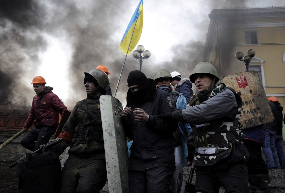 Snímky zabitého fotografa Makse Levina pro Reuters.