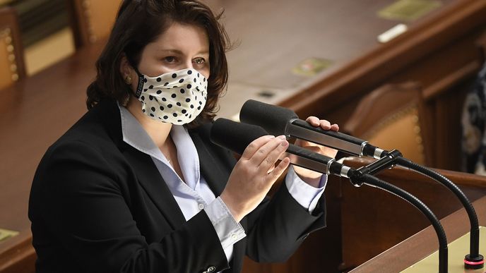 Ministryně práce a sociálních věci Jana Maláčová (ČSSD)