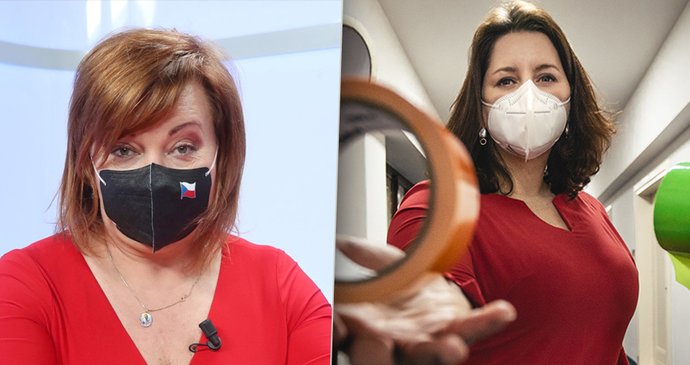 Ministryně financí Alena Schillerová a ministryně práce a sociálních věcí Jana Maláčová