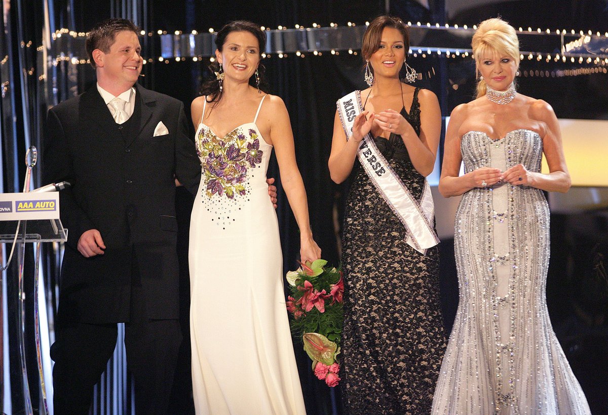 2007: Na Českou Miss 2007 pozvala Maláčová tehdejší Miss Universe a Ivanku Trump.