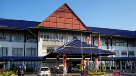 Nemocnice v Malajsii, kde se léčil norský král Harald (29.2.2024)