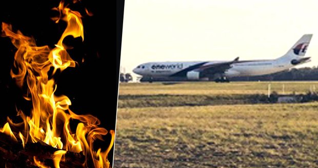 Letoun Malaysia Airlines musel nouzově přistát v Melbourne.