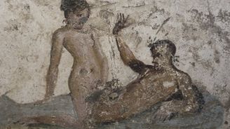 V Pompejích objevili erotické nástěnné malby staré 2 tisíce let 