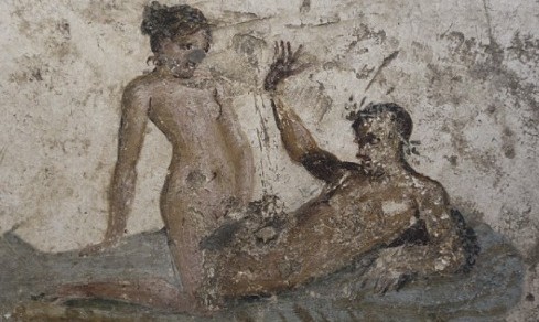 V Pompejích objevili erotické nástěnné malby staré 2 tisíce let  