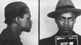 Zatčen v Bostonu, tehdy ještě coby Malcolm Little, roku 1944.