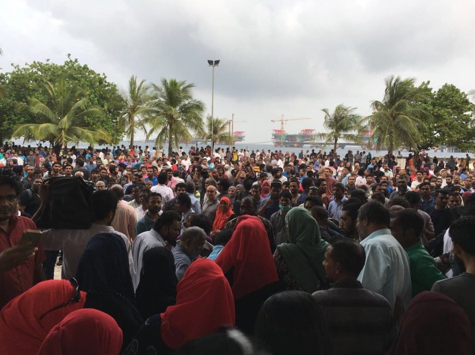 Politická krize na Maledivách