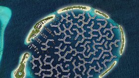 Mozek plující na vodě! První plovoucí město bude na Maledivách